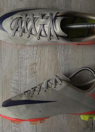 Копи / бутси nike mercurial miracle ii fg  grey red 2011 rare vintage