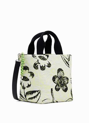 Жіноча сумка desigual в квітковий принт