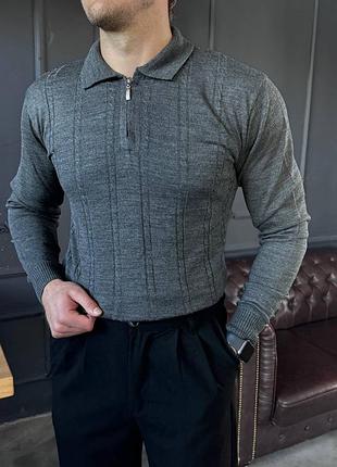 Кофта поло пів замок