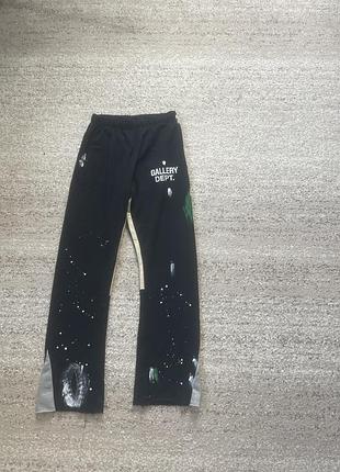 Gallery dept штани чорні фларед (розкльошені), нові, xl