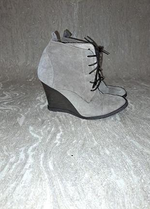 💕замш ботильоны 36 р шик! 💕