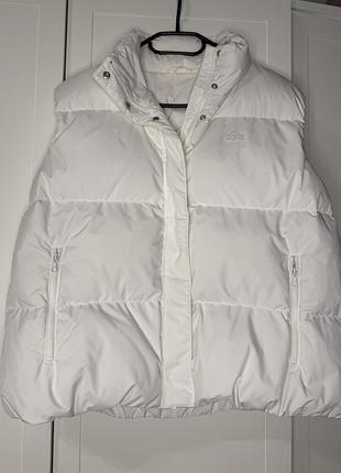 Жіноча пухова жилетка lacoste оригінальна