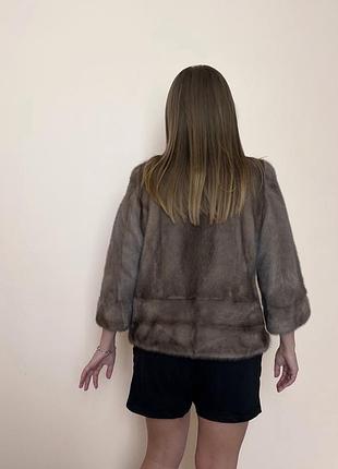 Натуральний норковий полушубок