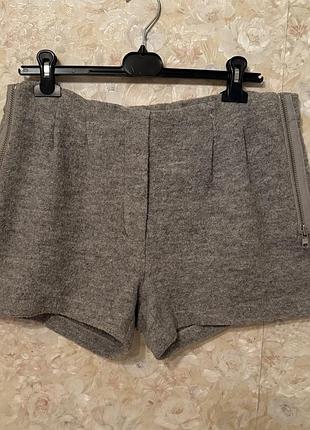 Шерстяные шорты шерсть samsoe samsoe
