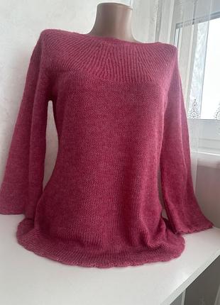 Якісний пуловер з альпаки. альпака з перу