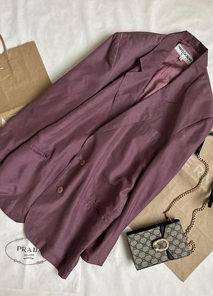 Блейзер из 100% шелка marco giordani.