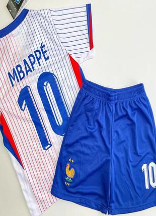 Дитяча підліткова футбольна форма mbappe team france