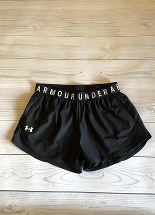 Черные женские спортивные шорты under armour