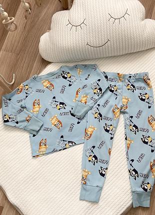 Піжамка кофта+штани 4-5 р 104/110 см