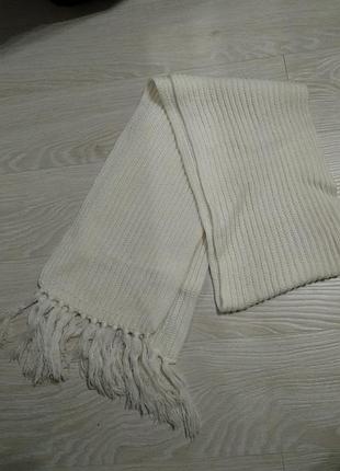 Теплый шарф