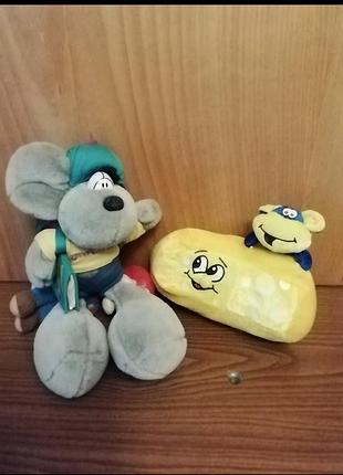 Миша мишка сир м'яка іграшка з європи сыр мышка мышь мягкая игрушка с европы