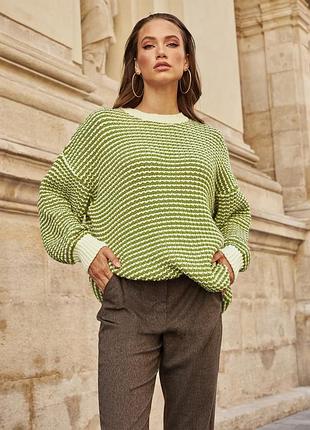 Удлиненный оверсайз свитер 6