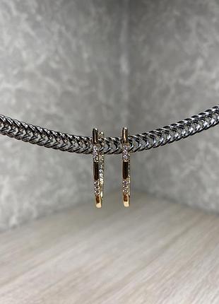 💫 сережки “golden grace”