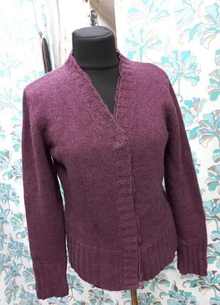 Дизайнерская чисто шерстяная женская кофта laura ashley