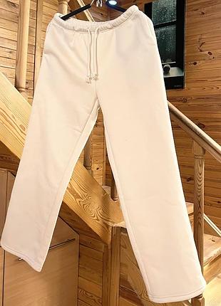 Теплые брюки на флисе