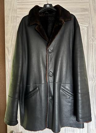 Куртка мужская дубленка зима