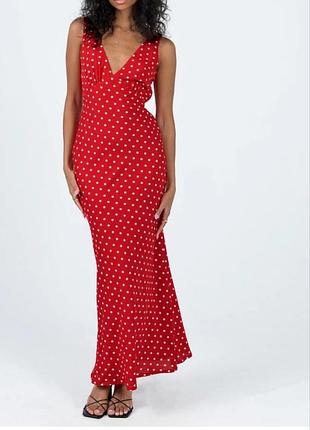 Сукня в горошок.