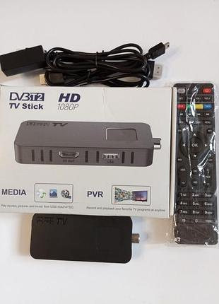 Декодер dvbt2 hd 1080 цифровий ресивер dvb-t2 tv stick hd 1080p