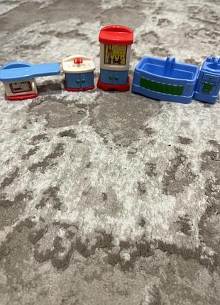 Набір мініатюрних меблів для лялькового будинку