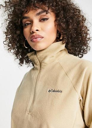 Укороченная флисовая толстовка columbia glacial