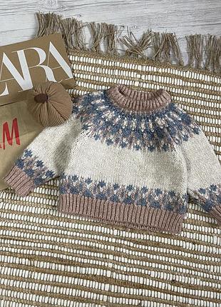 Светр 6-9 міс zara