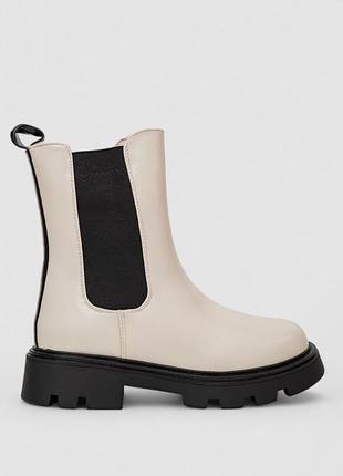 Ботинки челси на меху