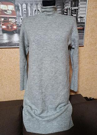 Платье -свитер женская тепла97it weve me p.m. 71% акрил 22% полиэстер 4%альпака 3% спандекс