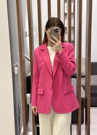 Піджак рожевий gepur у розмірі s