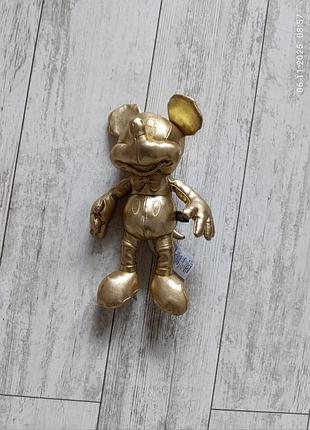 Микки мусс золотой, мягкая игрушка, десней