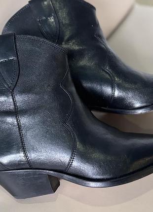 Isabel marant жіночі шкіряні ковбойські ботильйони, розмір
