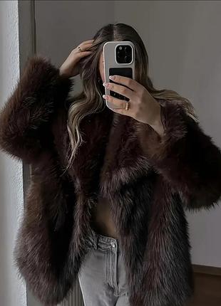 Стильні трендові шубки з екохутра модних кольорів, найнижча ціна