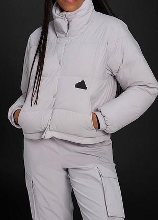 Жіноча куртка пуховик  adidas оригінал 💯