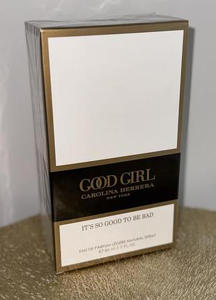 Парфуми good girl carolina herrera 80 мл духи шлейфові туфелька