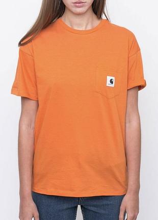 Футболка carhartt carrie pocket tshirt