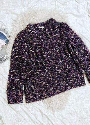 Светр в'язки букле різнокольоровий tu