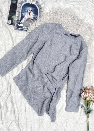 Блуза вовняна асиметрична zara