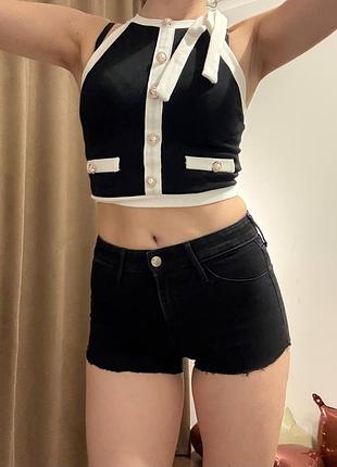 Шорти джинсові короткі