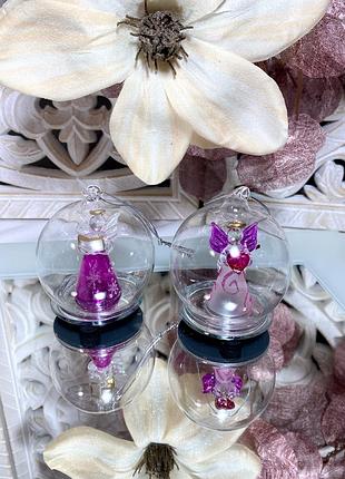 Винтажное украшение на елочку «ангел».