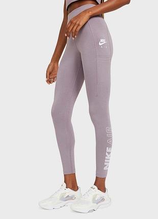 Спортивні легінси для фітнесу жіночі nike w nsw air lggng hr cz8622-531
