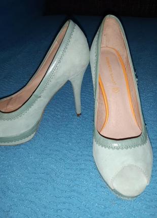 Замшеві Туфельки+iglove рукавички для телефону