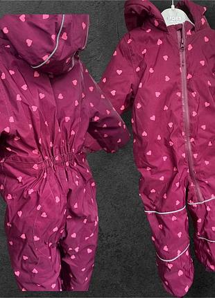 Зимовий комбінезон  на дівчинку