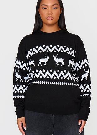 Светр від pretty little thing 🖤🦌
