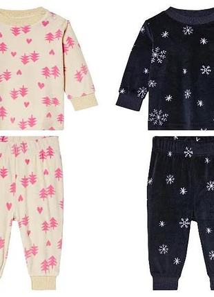 Отличный тепленький костюм для малышей 62/68 2-6 мес, lupilu