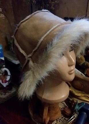 Шапка панама тепла