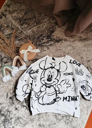 Світшотик zara міні маус