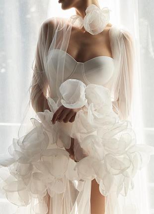 Неймовірний комплект для ранку нареченої або фотосесії