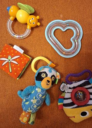Лот игрушек для младенцев, малышей, погремушки