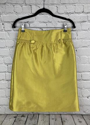 Дизайнерська спідниця від бренду  reiss з шовку і бавовни, в розмірі s