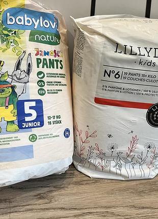 Baby love подгузники трусики 12-18 кг 5 размер