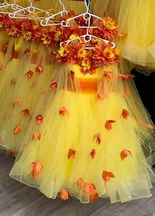 Платье на праздник осени